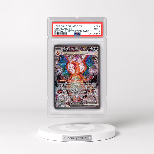 2023 Pokémon Obf EN-Obsidian Flames #223 Charizard EX - Holo Special Illustration Rare (PSA 9 MINT)