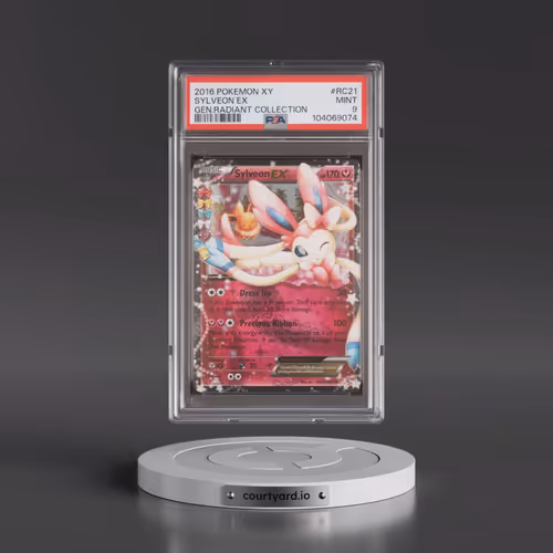 2016 Pokémon XY Generations Radiant Collection #RC21 Sylveon EX - Holo (PSA 9 MINT)