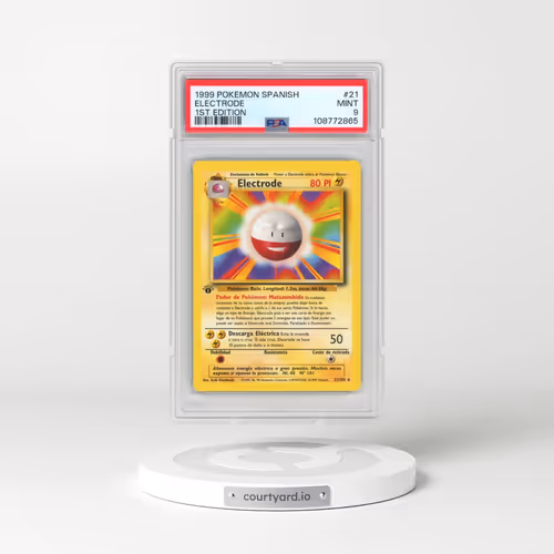 1999 Pokémon #21 Electrode - 1st Edition (PSA 9 MINT)