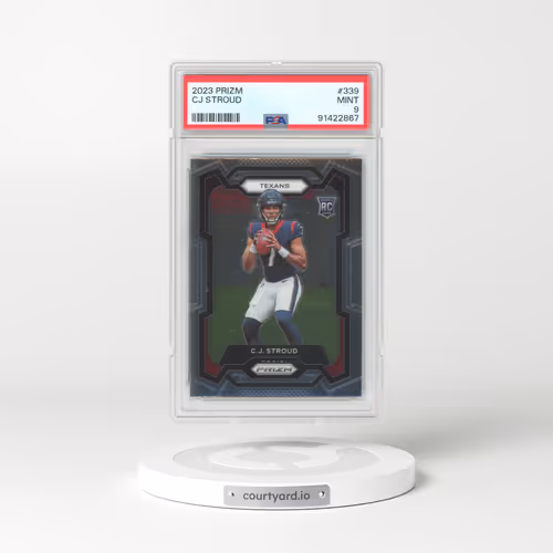 2023 Panini Prizm #339 CJ Stroud (PSA 9 MINT)