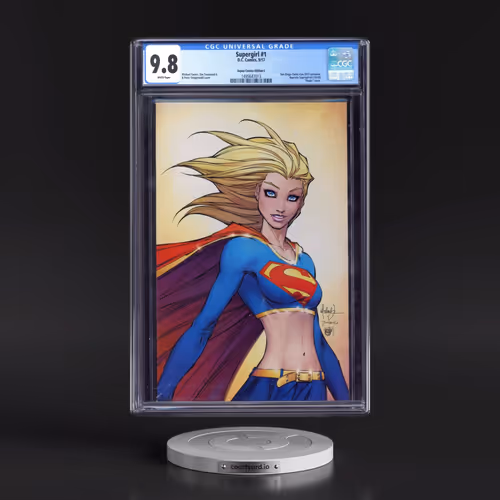 Supergirl #1 CGC 9.8 White Pages (DC Comics, 9/17) - Universal Aspen Comics Edition C