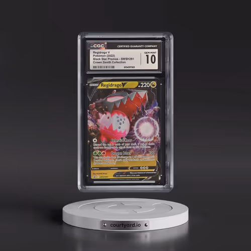 2017 Black Star Promos - Sword & Shield #SWSH281 Regidrago V - Crown Zenith Collection - Regidrago V