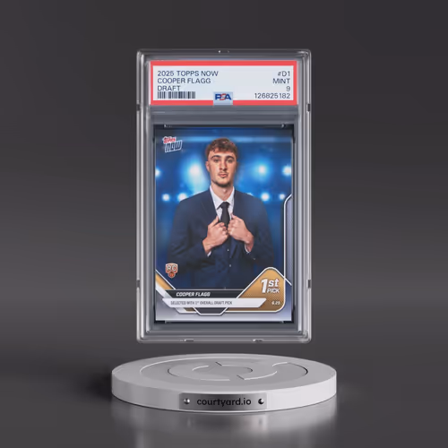 2025 Topps Now Draft #D1 Cooper Flagg (PSA 9 MINT)
