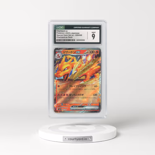 2023 Japanese Scarlet & Violet Promos #9 Charizard EX - Holo (CGC 9 MINT)