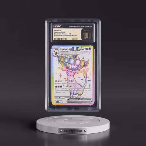 2023 Black Star Promos - Scarlet & Violet SVP EN #175 Espeon ex - Prismatic Evolutions Premium Figur