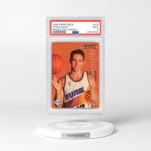 1996 Upper Deck Rookie Exclusives #R18 Steve Nash (PSA 9 MINT)