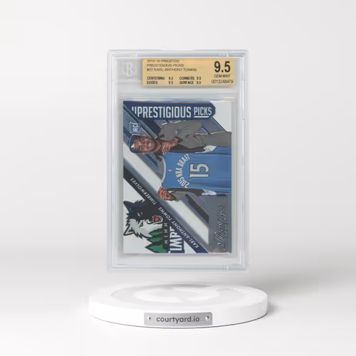 2015 Prestige Prestigious Picks #27 Karl-Anthony Towns (BGS 9.5 GEM MINT)