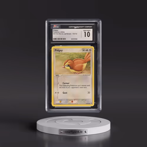 2004 EX Fire Red & Leaf Green #73/112 Pidgey (CGC 10 GEM MINT)