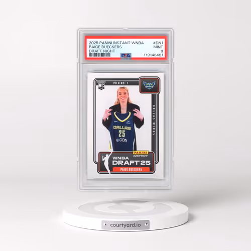 2025 Panini Instant WNBA Draft Night #DN1 Paige Bueckers (PSA 9 MINT)