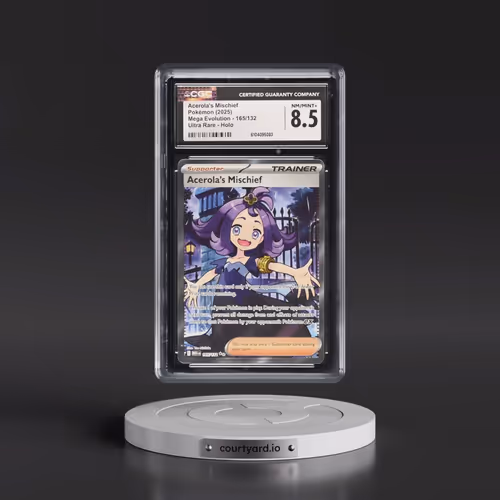 2025 Mega Evolution - MEG EN #165/132 Acerola's Mischief - Ultra Rare Holo (CGC 8.5 NM-MT+)