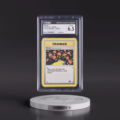 1999 Team Rocket #79/82 Sleep! (CGC 6.5 EX-NM+)