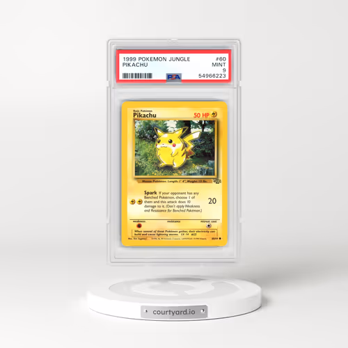 1999 Pokémon Jungle #60 Pikachu (PSA 9 MINT)