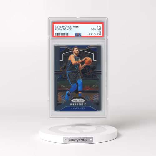 2019 Panini Prizm #75 Luka Doncic (PSA 10 GEM MINT)