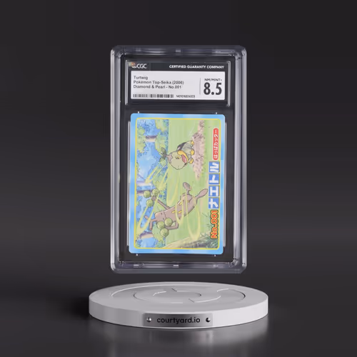 2006 Diamond & Pearl (Blue Border) #001 Turtwig (CGC 8.5 NM-MT+)