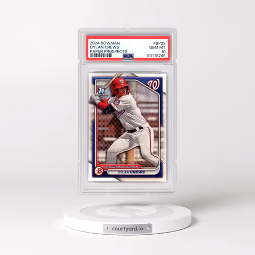 2024 Bowman Paper Prospects #BP23 Dylan Crews (PSA 10 GEM MINT)