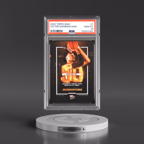 2024 Topps Now #7 Victor Wembanyama (PSA 10 GEM MINT)