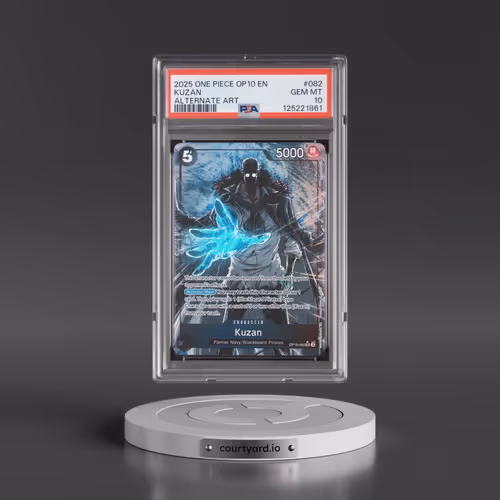 2025 One Piece OP10-Royal Blood #082 Kuzan - Alternate Art (PSA 10 GEM MINT)