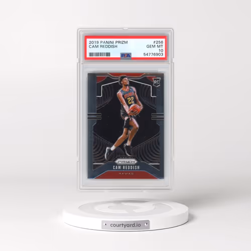 2019 Panini Prizm #256 Cam Reddish (PSA 10 GEM MINT)