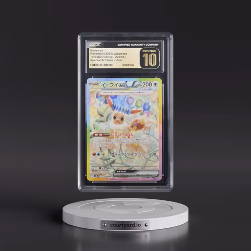 2024 High Class Pack: Terastal Fest ex - sv8a #223/187 Eevee ex - Special Art Rare Holo (CGC 10 PRIS