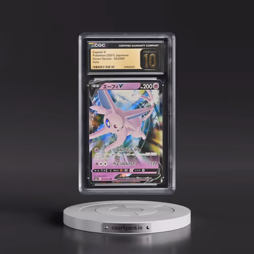 2021 Eevee Heroes #035/069 Espeon V - Holo (CGC 10 PRISTINE)