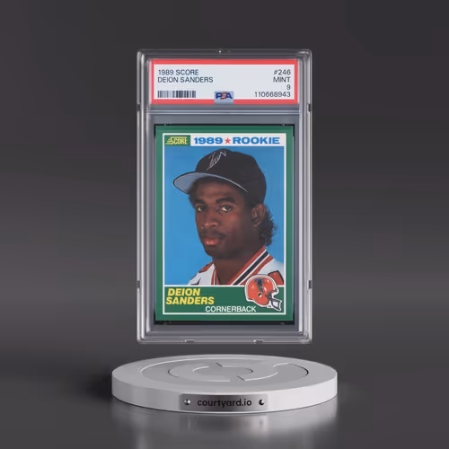 1989 Score #246 Deion Sanders (PSA 9 MINT)