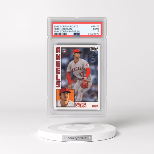 2019 Topps Update 1984 Topps Baseball #84-25 Shohei Ohtani (PSA 9 MINT)