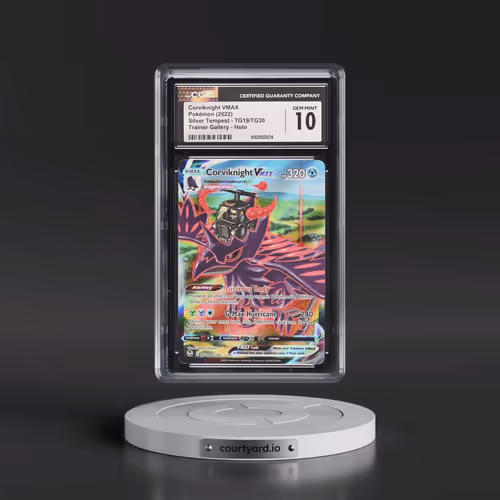 2022 Silver Tempest #TG19/TG30 Corviknight VMAX - Trainer Gallery Holo (CGC 10 GEM MINT)