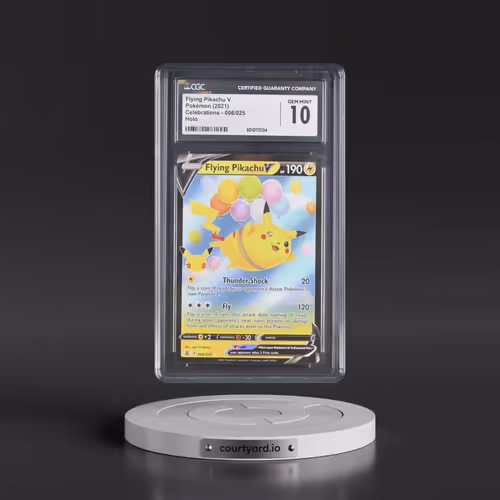 2021 Celebrations #006/025 Flying Pikachu V - Holo (CGC 10 GEM MINT)