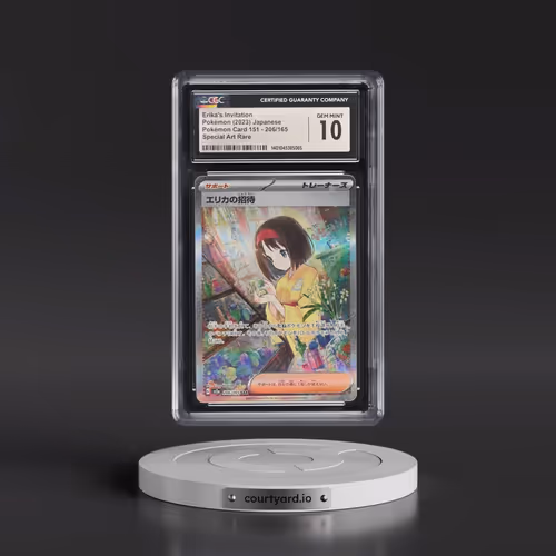 2023 Pokémon Card 151 #206/165 Erika's Invitation - Special Art Rare Holo (CGC 10 GEM MINT)