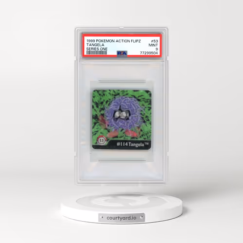 1999 Pokémon Action Flipz Series One #53 Tangela (PSA 9 MINT)