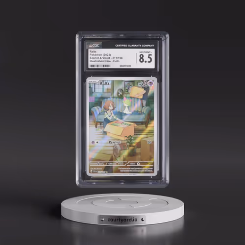 2023 Scarlet & Violet #211/198 Ralts - Illustration Rare (CGC 8.5 NM-MT+)
