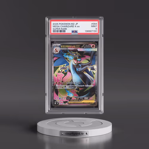 2025 Pokémon M2-Inferno X #094 Mega Charizard X EX - Holo Super Rare (PSA 9 MINT)