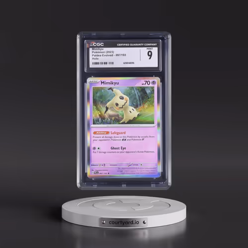 2023 Paldea Evolved - PAL EN #097/193 Mimikyu - Holo (CGC 9 MINT)