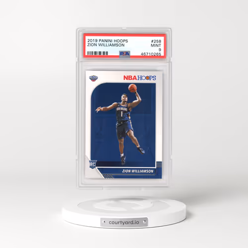 2019 Panini Hoops #258 Zion Williamson (PSA 9 MINT)