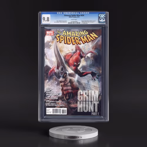 Amazing Spider-Man #634 CGC 9.8 White Pages (Marvel Comics, 8/10) - Universal