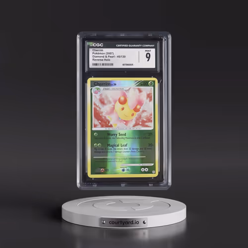 2007 Diamond & Pearl #45/130 Cherrim - Reverse Holo (CGC 9 MINT)