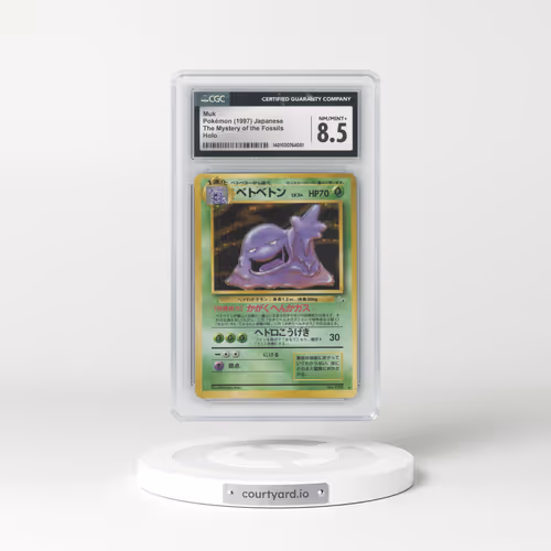 1997 The Mystery of the Fossils #89 Muk - Holo (CGC 8.5 NM-MT+)