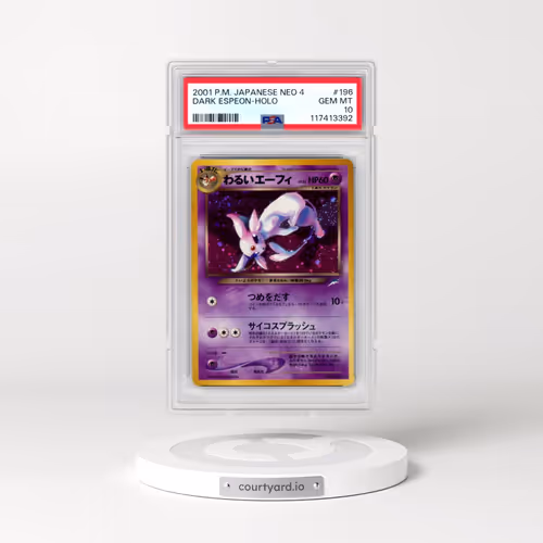 2001 Pokémon Neo 4 #196 Dark Espeon - Holo (PSA 10 GEM MINT)