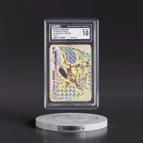 2016 Evolutions #46/108 Nidoking BREAK (CGC 10 GEM MINT)