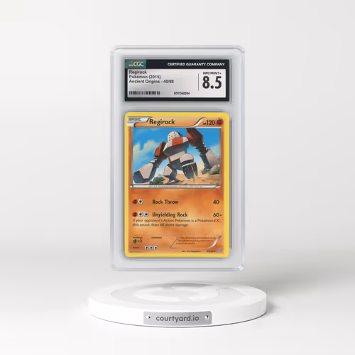 2015 Ancient Origins #40/98 Regirock (CGC 8.5 NM-MT+)