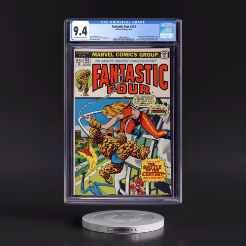Fantastic Four #133 CGC 9.4 Off-white to White Pages (Marvel Comics, 4/73) - Universal