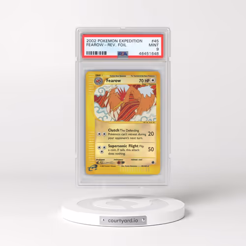 2002 Pokémon Expedition #45 Fearow - Reverse Foil (PSA 9 MINT)