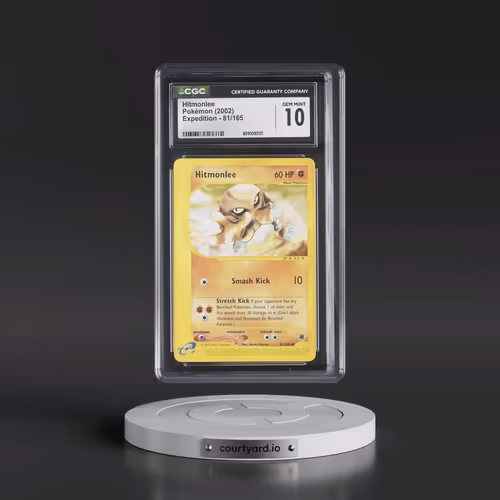 2002 Expedition #81/165 Hitmonlee (CGC 10 GEM MINT)