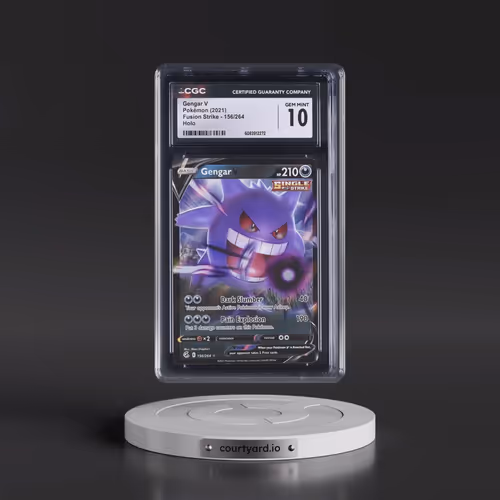 2019 Fusion Strike #156/264 Gengar V - Holo (CGC 10 GEM MINT)