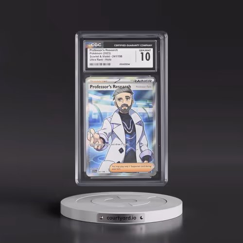 2023 Pokémon Svi EN-Scarlet & Violet #241 Professor's Research - Ultra Rare (CGC 10 GEM MINT)