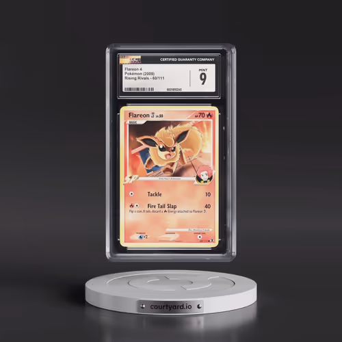 2009 Rising Rivals #60/111 Flareon 4 (CGC 9 MINT)