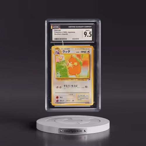 1999 Pokémon Promo Southern Islands #20 Raticate - Southern Island-R.I. (CGC 9.5 MINT+)