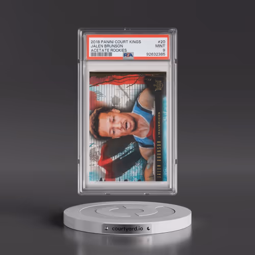 2018 Panini Court Kings Acetate Rookies #20 Jalen Brunson (PSA 9 MINT)