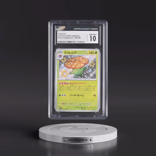 2023 Shiny Treasure ex #193/190 Vileplume - Shiny Rare Holo (CGC 10 GEM MINT)