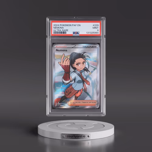 2024 Pokémon Paf EN-Paldean Fates #229 Nemona - Ultra Rare (PSA 9 MINT)